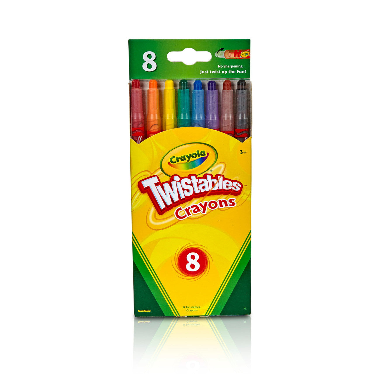 Crayola Twistable Crayola Crayons, Non Toxic, 8 Ea